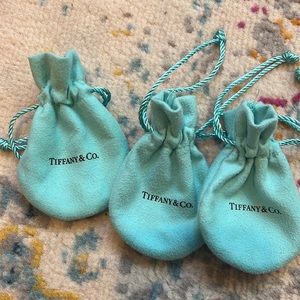 3 Tiffany jewelry bags